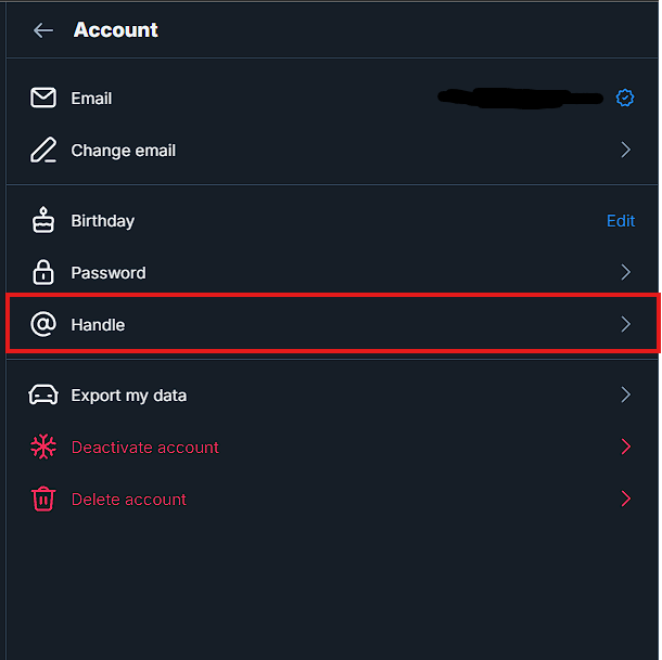 Screenshot highlighting the copy action for DID